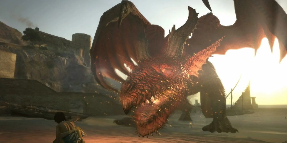 Dragon's Dogma 2 dragon in the game