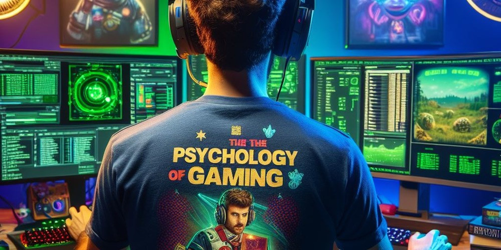 The Psychology of Gaming image art